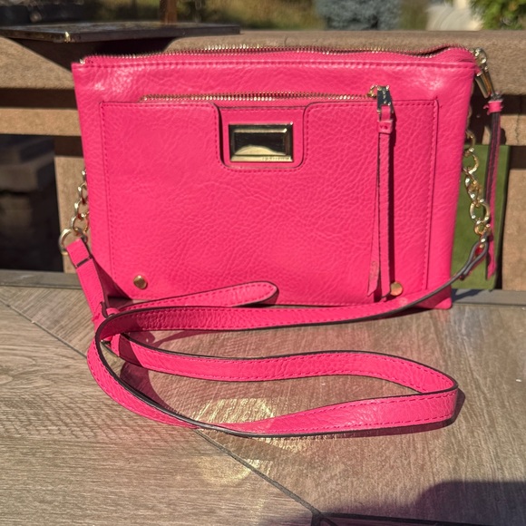 Juicy Couture Handbags - EUC! Juicy Couture Pink Vintage 2 Bags in 1 Crossbody Bag